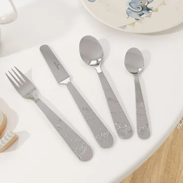 Villeroy & Boch Detský nerezový príbor Walk like an Elephant, 4 ks
