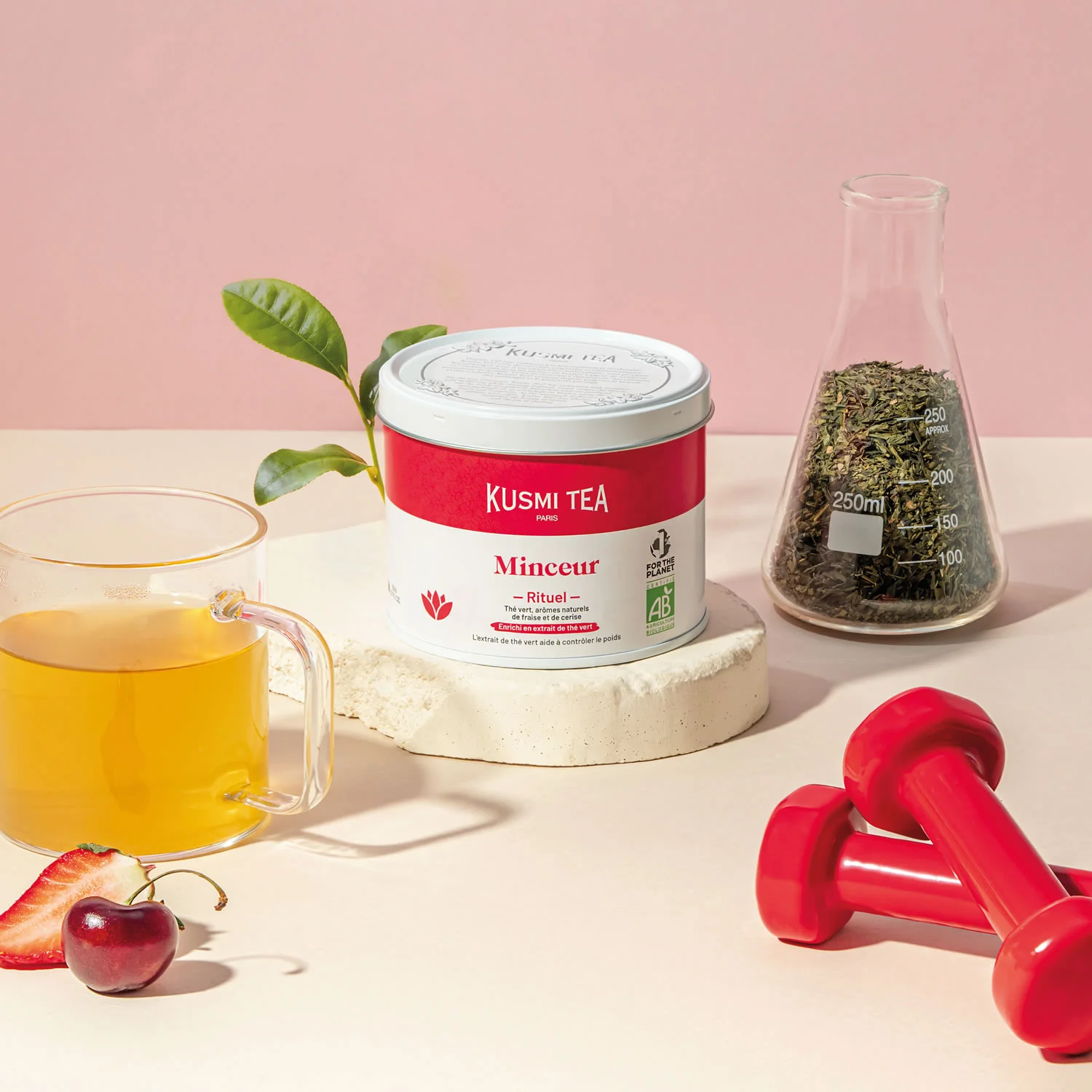 kusmi tea caj slim plechovka image