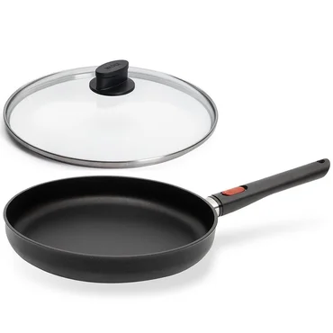 Woll Sada nepriľnavej panvice Eco Lite s odnímateľnou rukoväťou, 28 cm + pokrievka