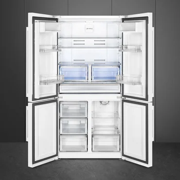 Smeg Voľne stojaca 4dverová chladnička s displejom, FQ60, 182x91 cm