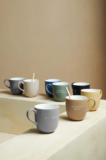 Kusmi Tea Porcelánový hrnček hey!, 0,35 l