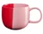 Porcelánový hrnček Joy, 0,4 l, ružový