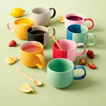 Kusmi Tea Porcelánový hrnček Joy, 0,4 l