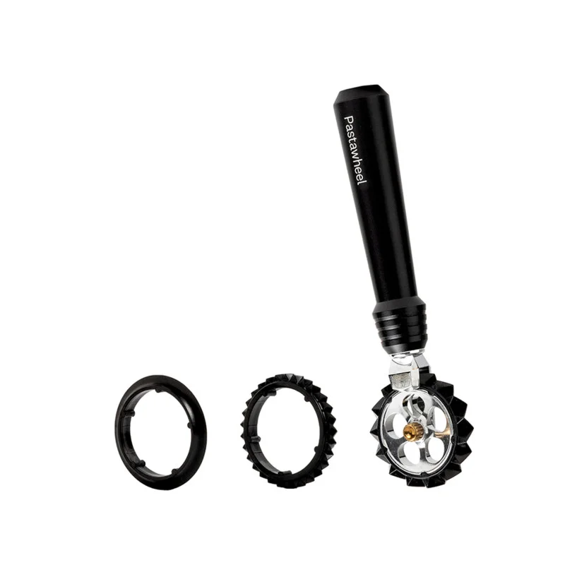 Radielko na cesto Pastawheel, 20 cm, čierna