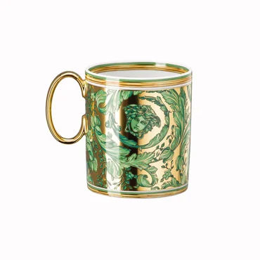 Rosenthal Hrnček Versace Medusa Garland, 300 ml, zelená