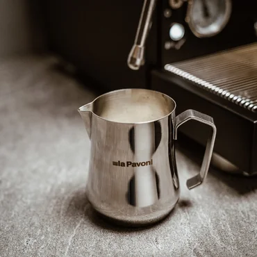 La Pavoni Konvička na mléko, 0,35 l, nerezová