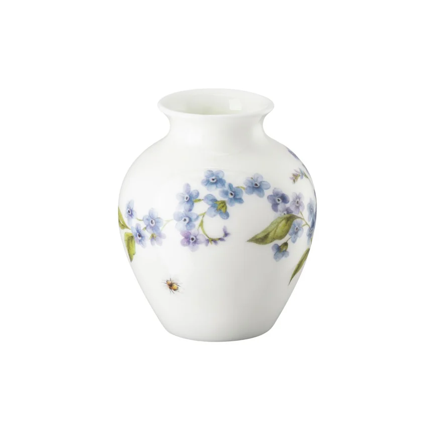 Kónická váza Flower Minis, Nezábudky, 9 cm