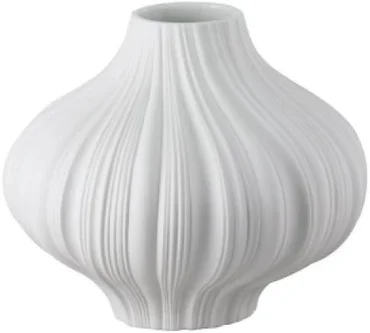 Rosenthal Miniváza Plissée, 8 cm, biela