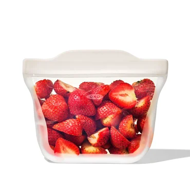 OXO Silikónové vrecko na potraviny, široké dno, 0,33 l, 17 x 13 cm