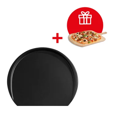 Emile Henry Keramický pizza kameň do rúry aj na gril Pizza Station, 42 x 35 cm