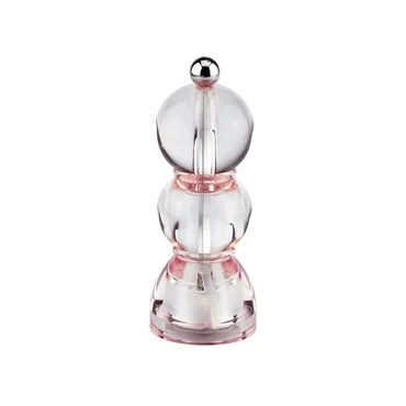 Addison Ross Akrylový mlynček na soľ alebo korenie Mini BOB Icy, 14 cm, svetlo ružová