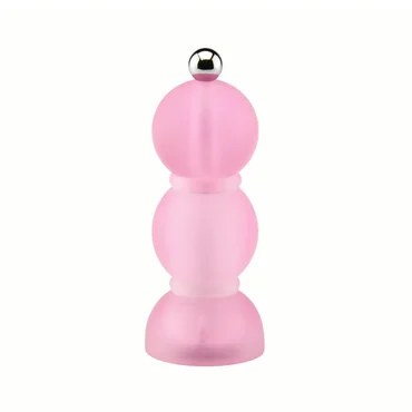 Addison Ross Akrylový mlynček na soľ alebo korenie Mini BOB Frosty, 14 cm, ružová