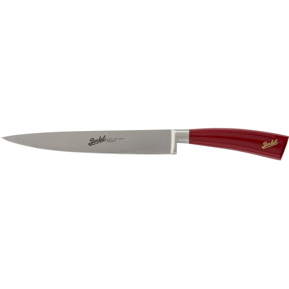 Filetovací nůž Elegance, 21 cm, červená
