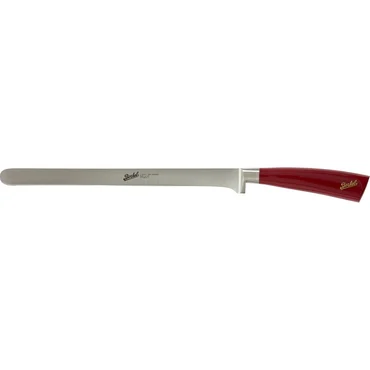 Berkel Nůž na prosciutto / lososa Elegance, 26 cm, červená