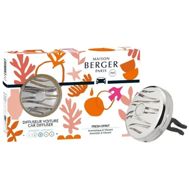 Maison Berger Paris Vôňa do auta Estival Zverí atmosféra, strieborné púzdro