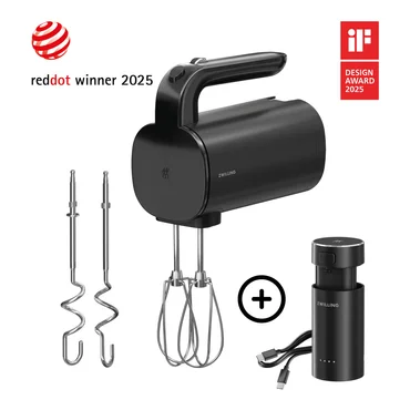 Zwilling Bezdrôtový ručný šľahač Enfinigy XTEND, štartovací set, čierna