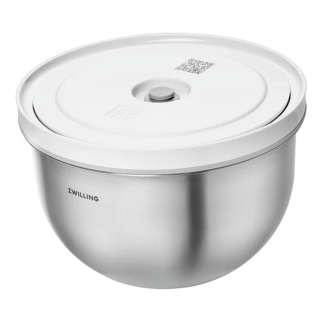 Vákukovacia nerezová miska + viečko Fresh & Save, Ø 18 cm / 1,75 l