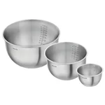Zwilling Súprava vákuovacích nerezových mís Fresh & Save, Ø 12 / 18 / 24 cm, 3 ks