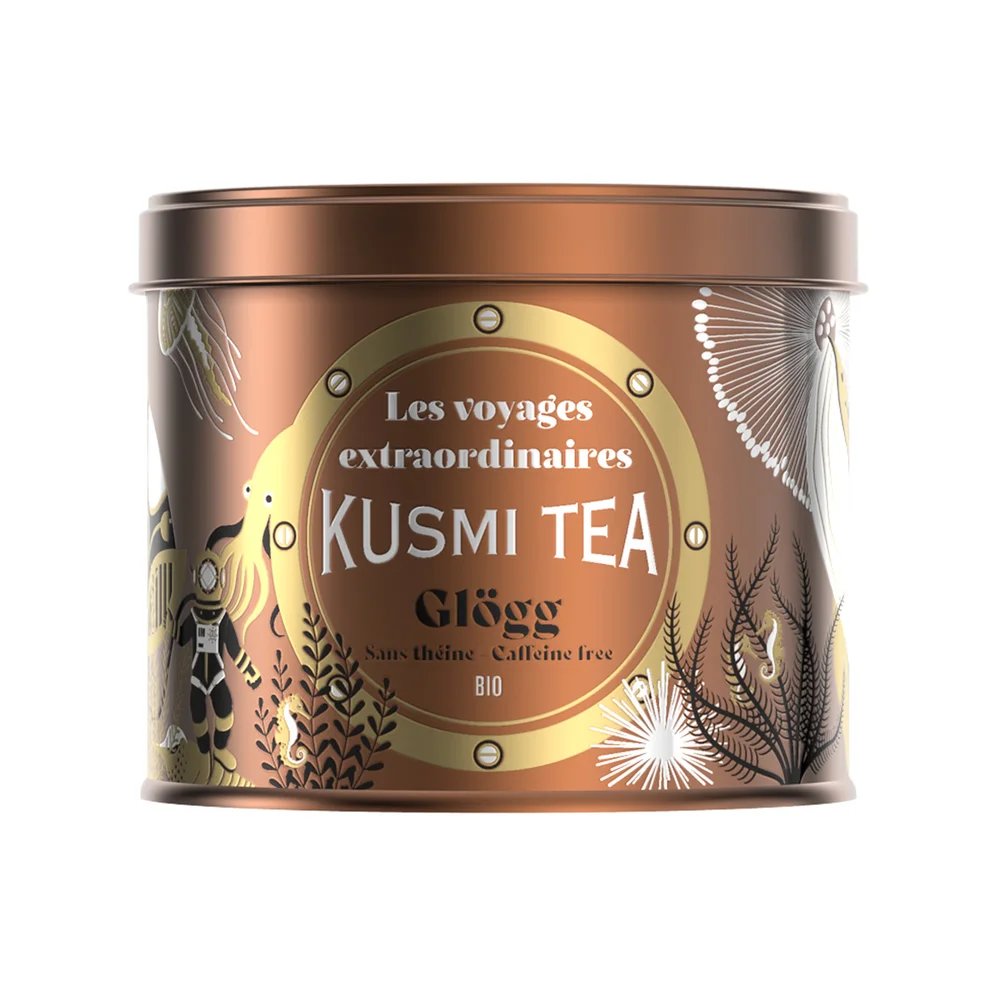 Sypaný ovocný vianočný čaj Glögg Bio, kovová dóza, 125 g
