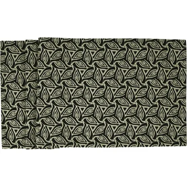 Sander Žakárový behúň na stôl Lanika, 40 x 100 cm, black/beige