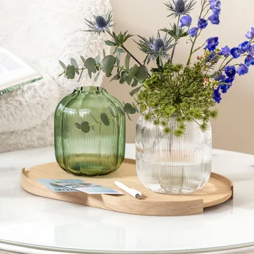 Villeroy & Boch Sklenená váza Fleur, 19 cm