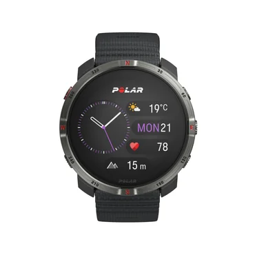 Polar Športtester Grit X2, S-L, čierna
