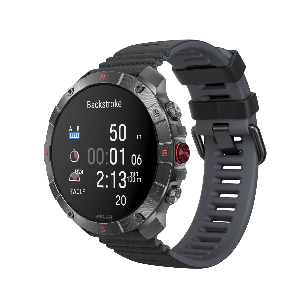 polar_grit-x2-pro_titan_night-black_frontleft_training-swimming-backstroke