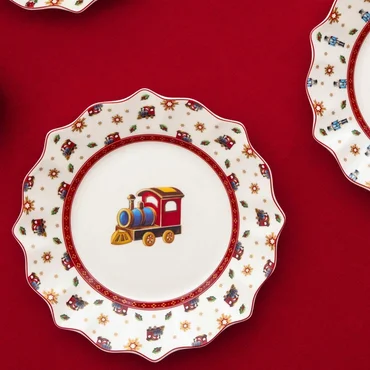 Villeroy & Boch Sada vianočného porcelánu Toy's Delight, Lokomotíva, 6 ks