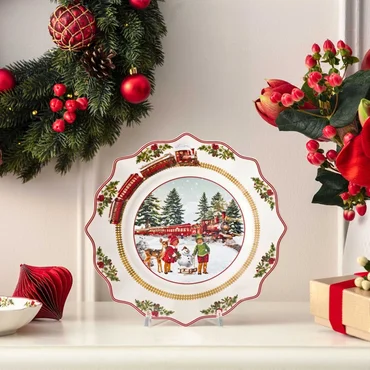 Villeroy & Boch Dezertný tanier Annual Christmas Edition 2025, Ø 24,5 cm