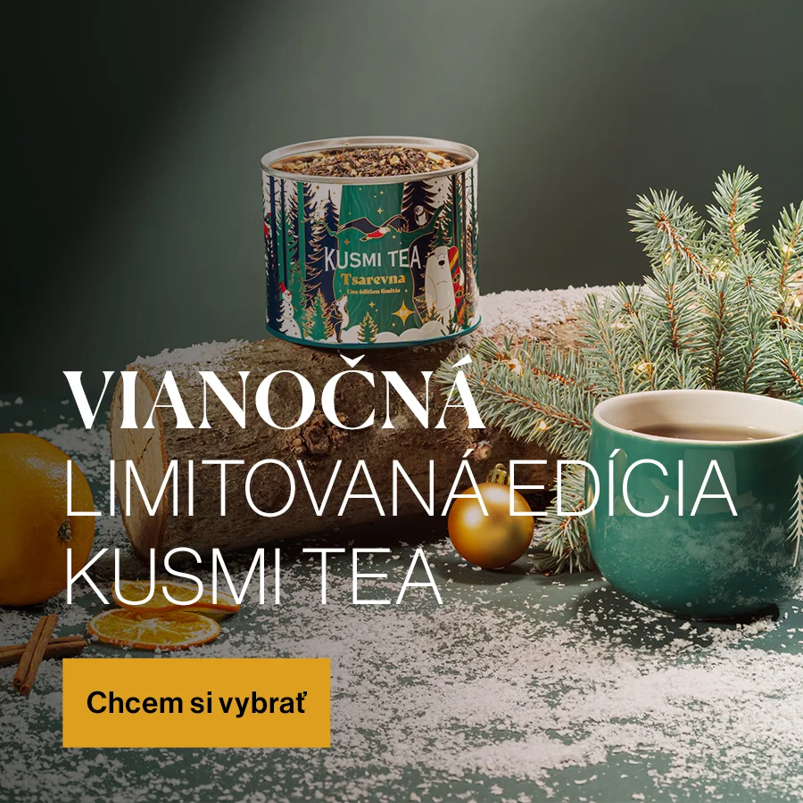 Vianočná limitovaná edícia Kusmi Tea