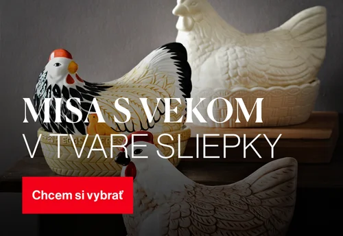 Mason Cash misa s vekom v tvare sliepky