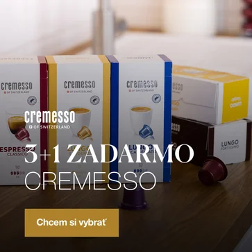 3 + 1 na Cremesso kapsule