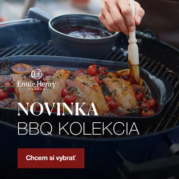 Pozdvihnite svoje vonkajšie varenie s grilovacou kolekciou Emile Henry BBQ.