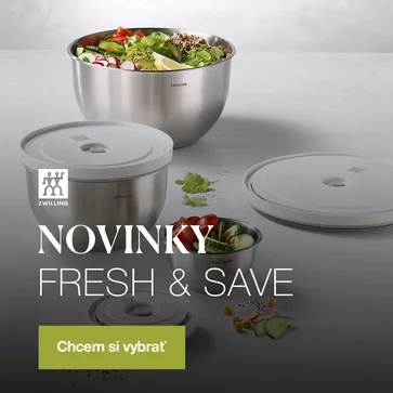 Inovácie v programe Fresh & Save prinášajú nové tvary misiek z kvalitného skla a nerezu. Predĺžte čerstvosť svojich potravín a stravujte sa zdravšie.