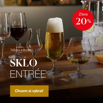 Praktické, elegantné a štýlové – kolekcia Entrée ponúka poháre, ktoré oživia každý stôl a spríjemnia každú príležitosť.