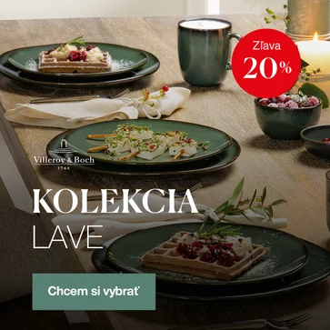 Originálna kameninová kolekcia inšpirovaná prírodou – Lave prináša jedinečné glazúry a farby, ktoré premenia každý stôl.