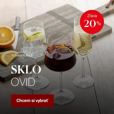 Elegantné poháre na každú príležitosť – nadčasová kolekcia Ovid teraz za výhodnejšiu cenu.
