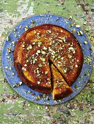 Obrátený koláč z manga a limetky podľa Jamieho Olivera